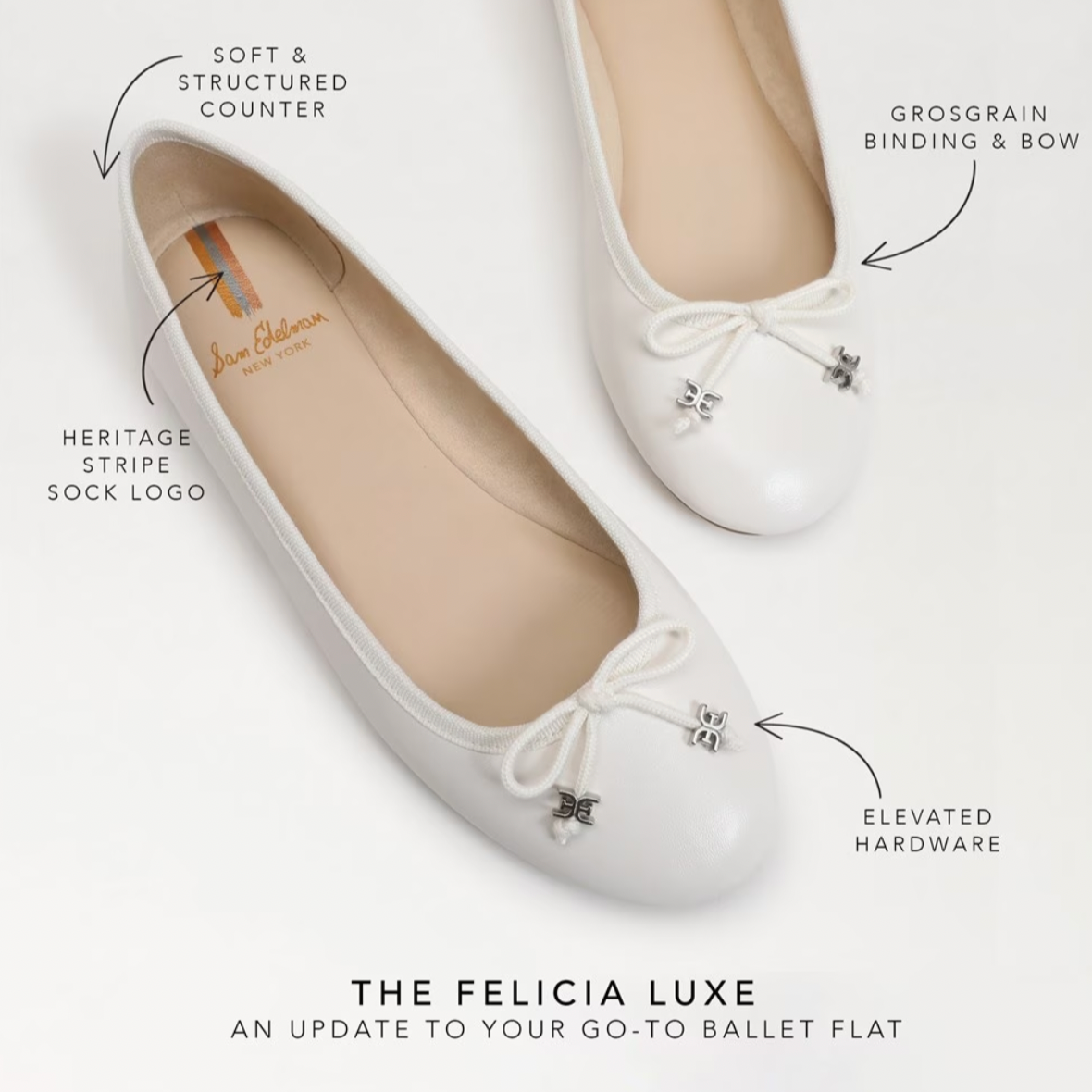 Luxe Ballet Flats