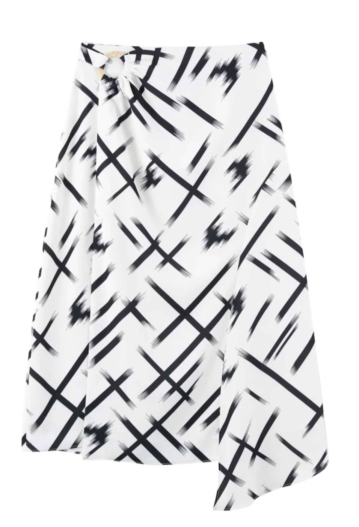 Nola Skirt - Brush Print