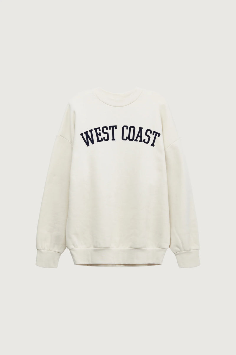 Missguided west coast sweatshirt hot sale