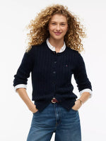 Classic Cable Knit Cardigan