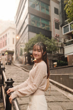 Neriah Round Neck Fitted Cardigan