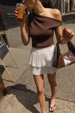 Asymmetric Off The Shoulder Tank