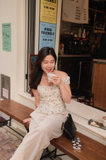 Spring Fable Ruffled Cap Sleeve Top-In Stock