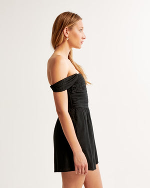 Emerson Off-The-Shoulder Romper