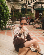 Elyse Wool Fair Isle Cardigan