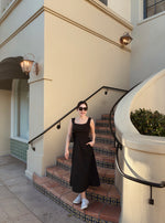 Gathered Midi Dress