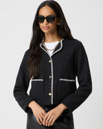 Sherpa Blanket-Stitch Jacket