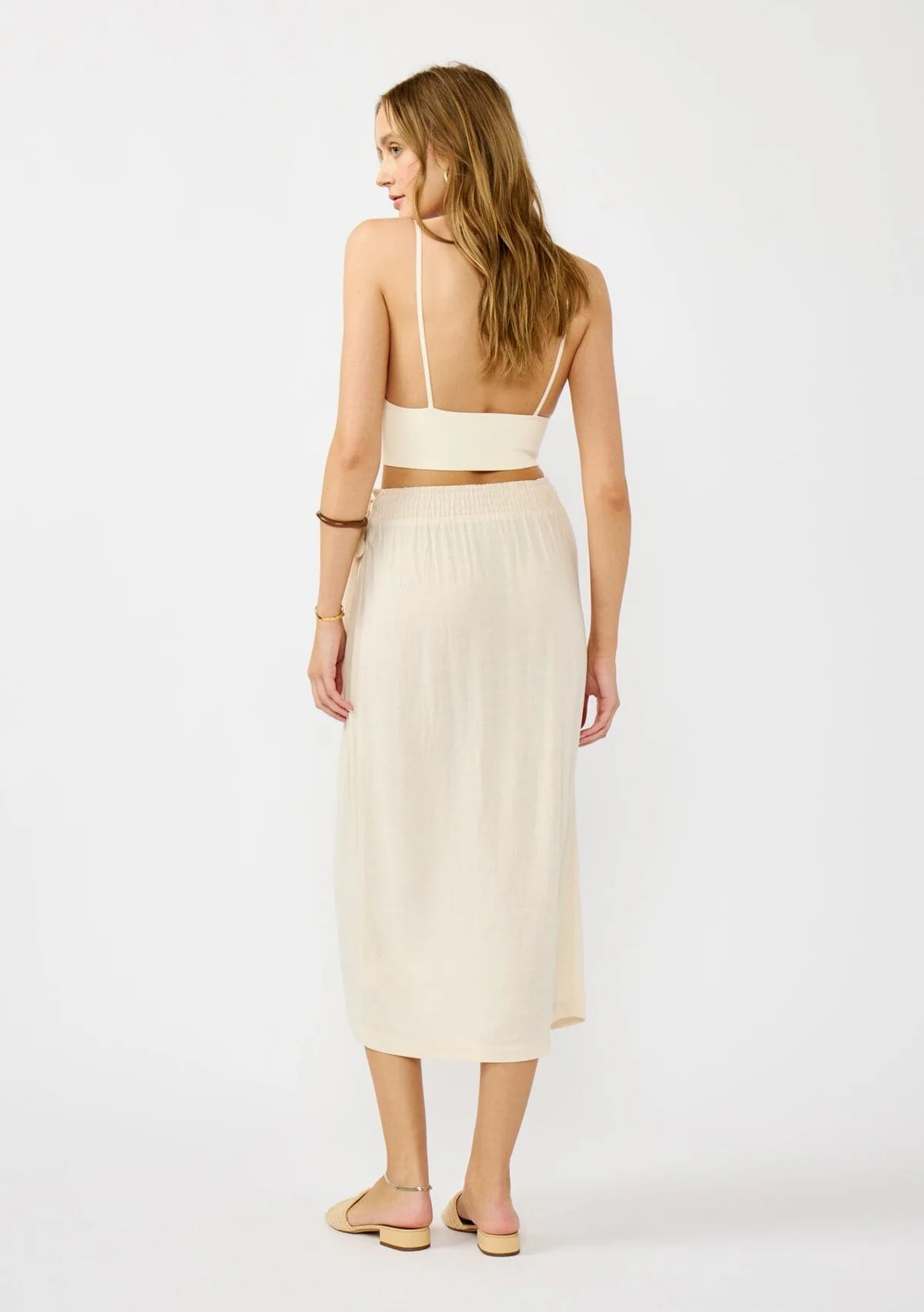 Good Feelings Wrap Skirt
