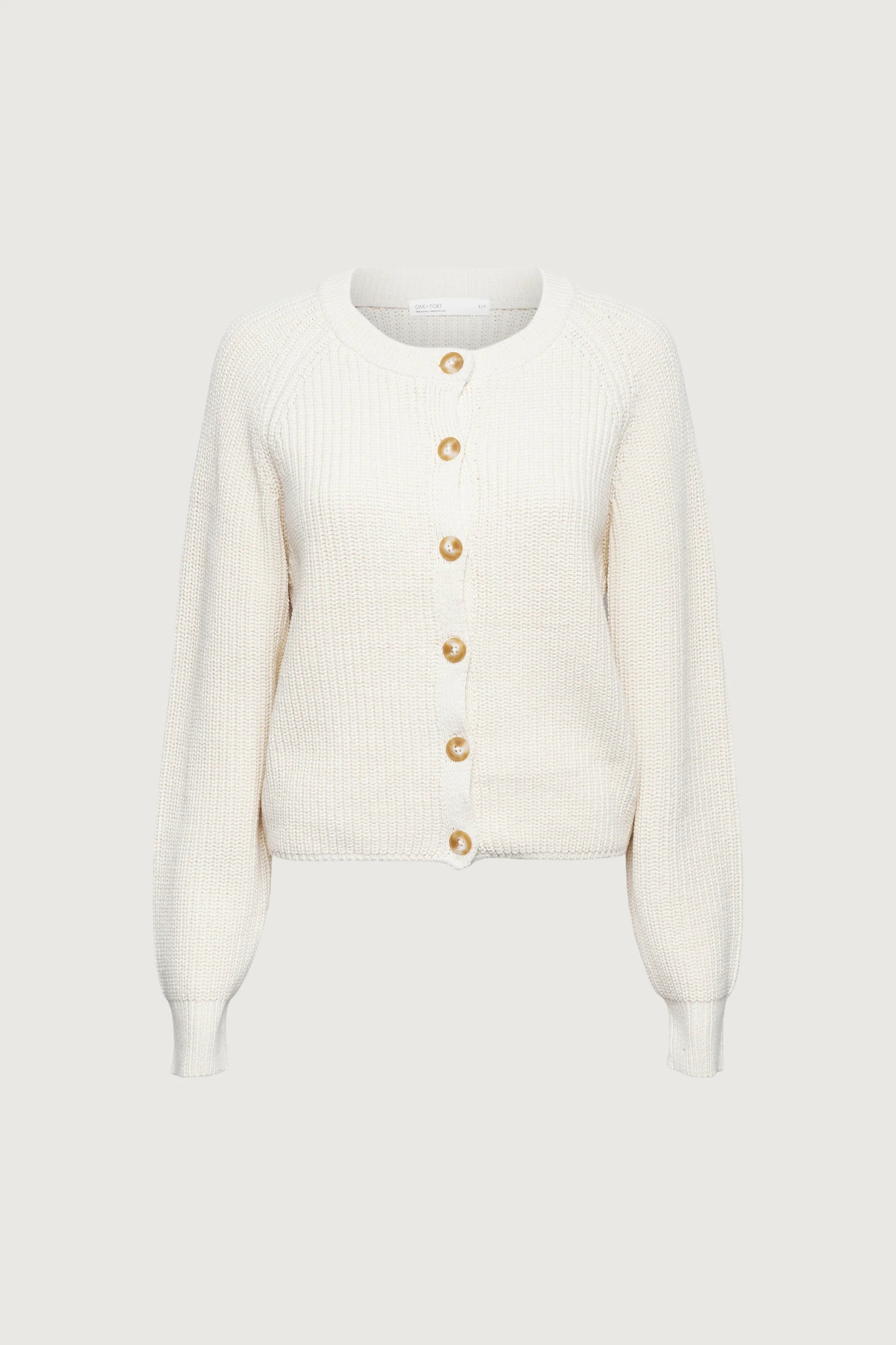 Chunky Knit Button Up Cardigan