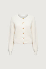 Chunky Knit Button Up Cardigan