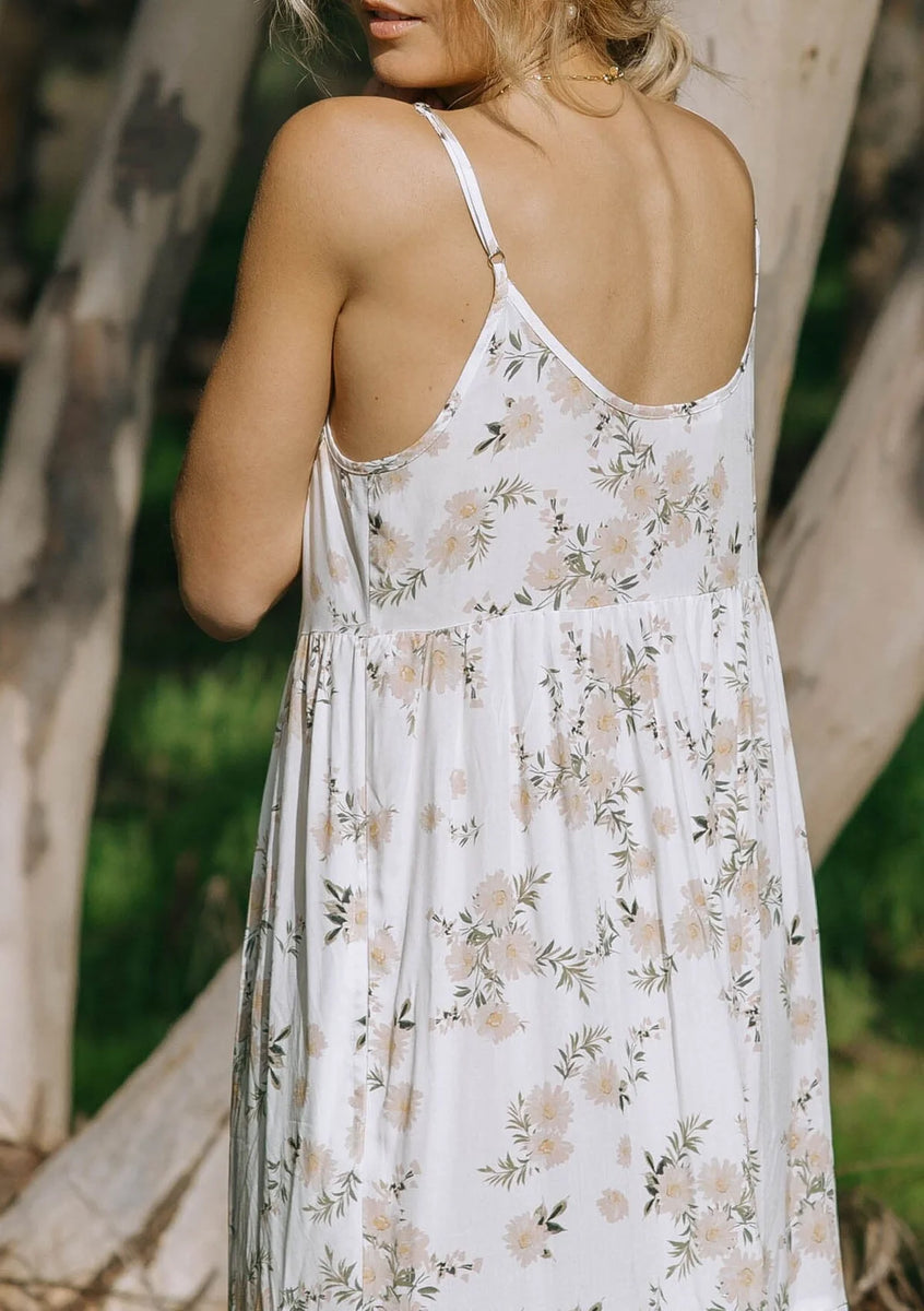 Josie Floral Maxi Dress – Elephant Clouds Apparel