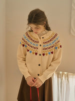 Jessie Crew Fair Isle Cardigan