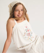 Girls Embroidered Set