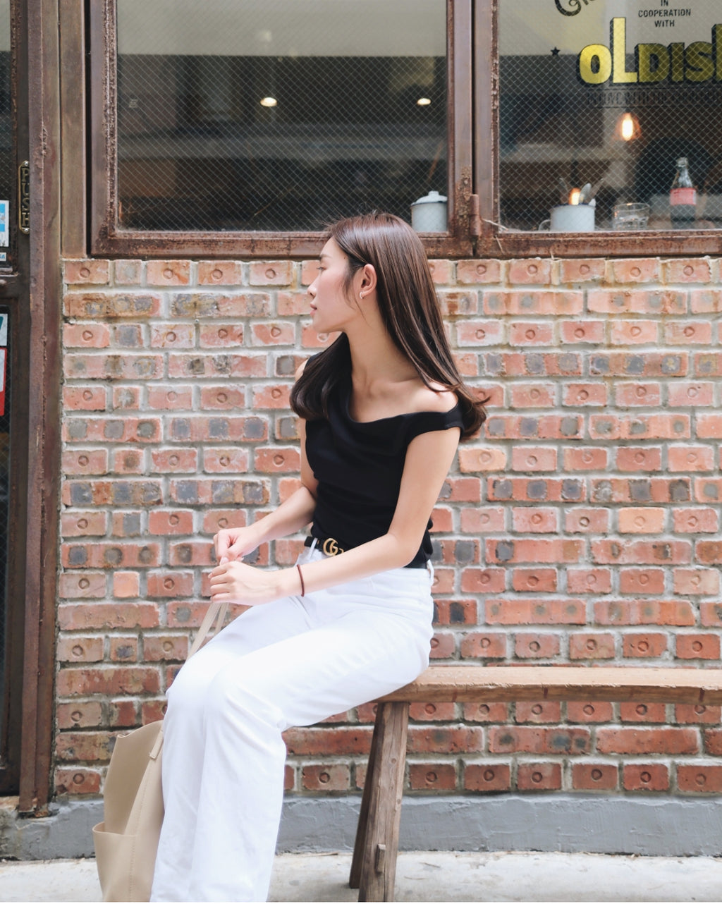 Asymmetric Off The Shoulder Tank