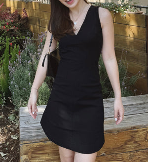 Sloan Seamed Bodice Mini Dress