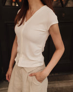 Blaire Simple V-Neck Blouse