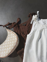 Silky Tie Shoulder Tank
