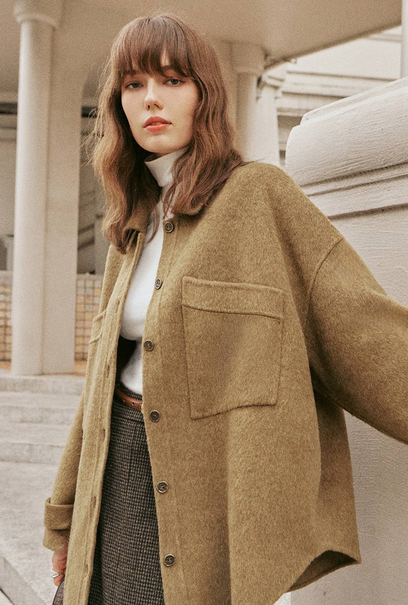 Newton Oversized Wool Jacket