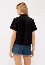 Varya Floral Eyelet Shirt