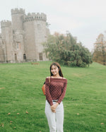 Girls Slouchy Off Shoulder Sweater