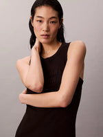 Logo Contour Tank Dress