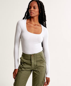 Feather Weight Ribbed Top