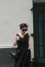 Elizabeth Square Neck Sleeveless Dress