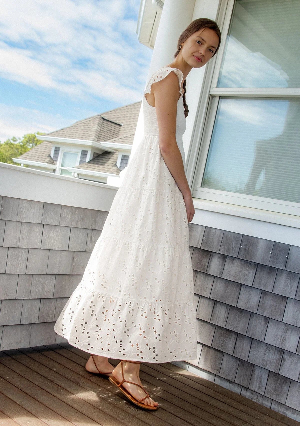 Flynn Smocked Maxi Dress