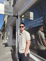 Men Woven Monologo Classic Polo Shirt