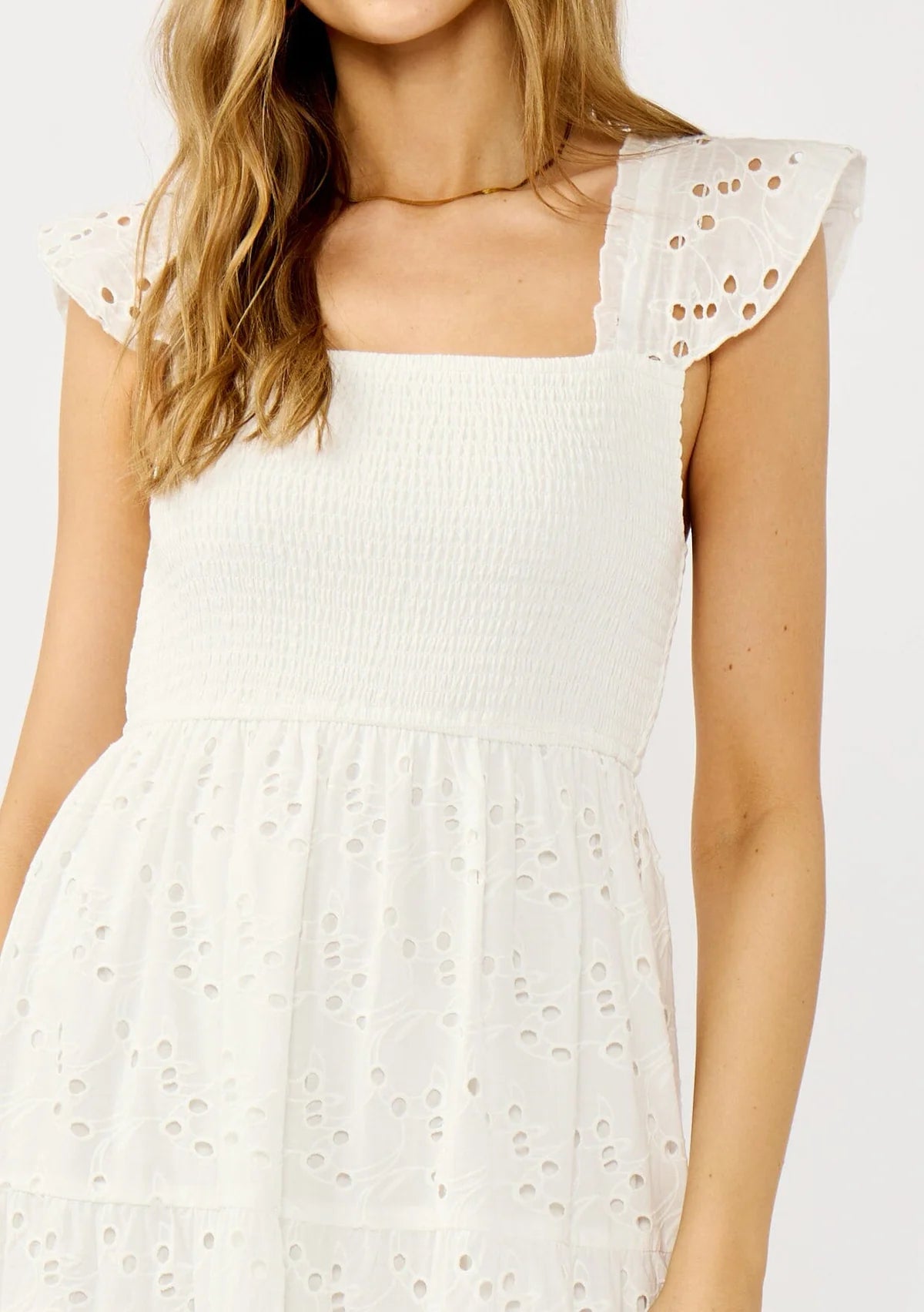 Flynn Smocked Maxi Dress