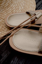 Sunshine Gold Handmade Sandals