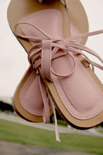 Sun Pink Handmade Sandals