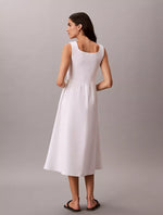 Gathered Midi Dress