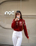 Lunar Cloud Knit Sweater