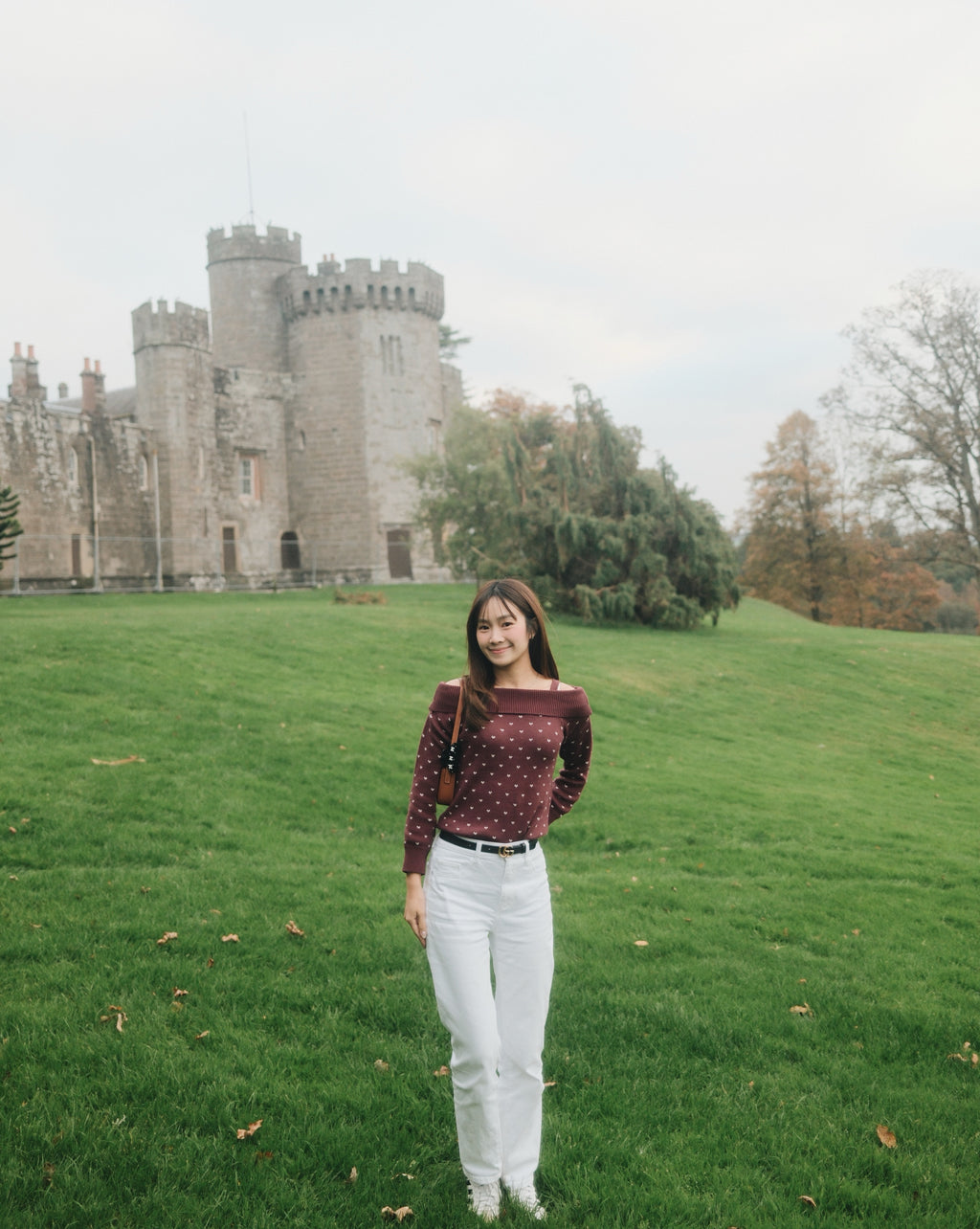 Girls Slouchy Off Shoulder Sweater