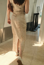 Hebe Yarn Dye Midi Dress