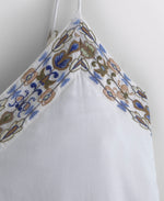 Flowy Embroidered Mini Skort