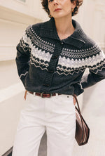 Cohen Fair Isle Wool Cardigan