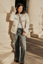 Charmaine Oversized Wool Tweed Coat  