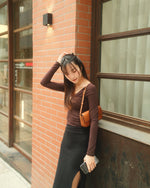 Off-The-Shoulder Hardware Top