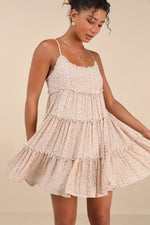 Sitting in the sun ruffle babydoll dress