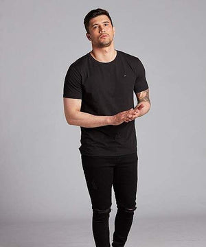 Men Cotton Crewneck Tee