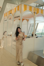 Hebe Yarn Dye Midi Dress