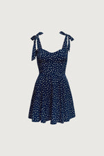 Floral Bustier Mini Dress