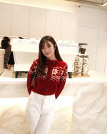 Lunar Cloud Knit Sweater