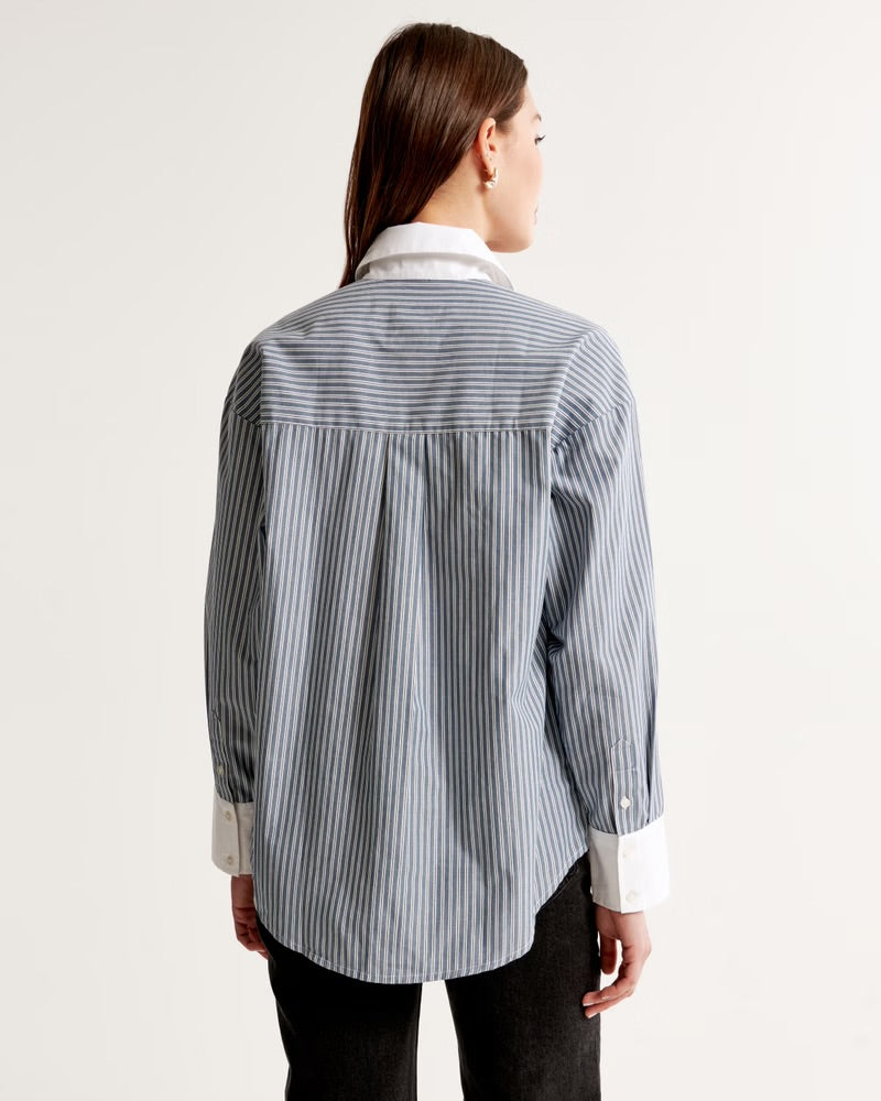 Oversized Poplin Shirt