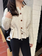 Kathy Cable Knit Cardigan