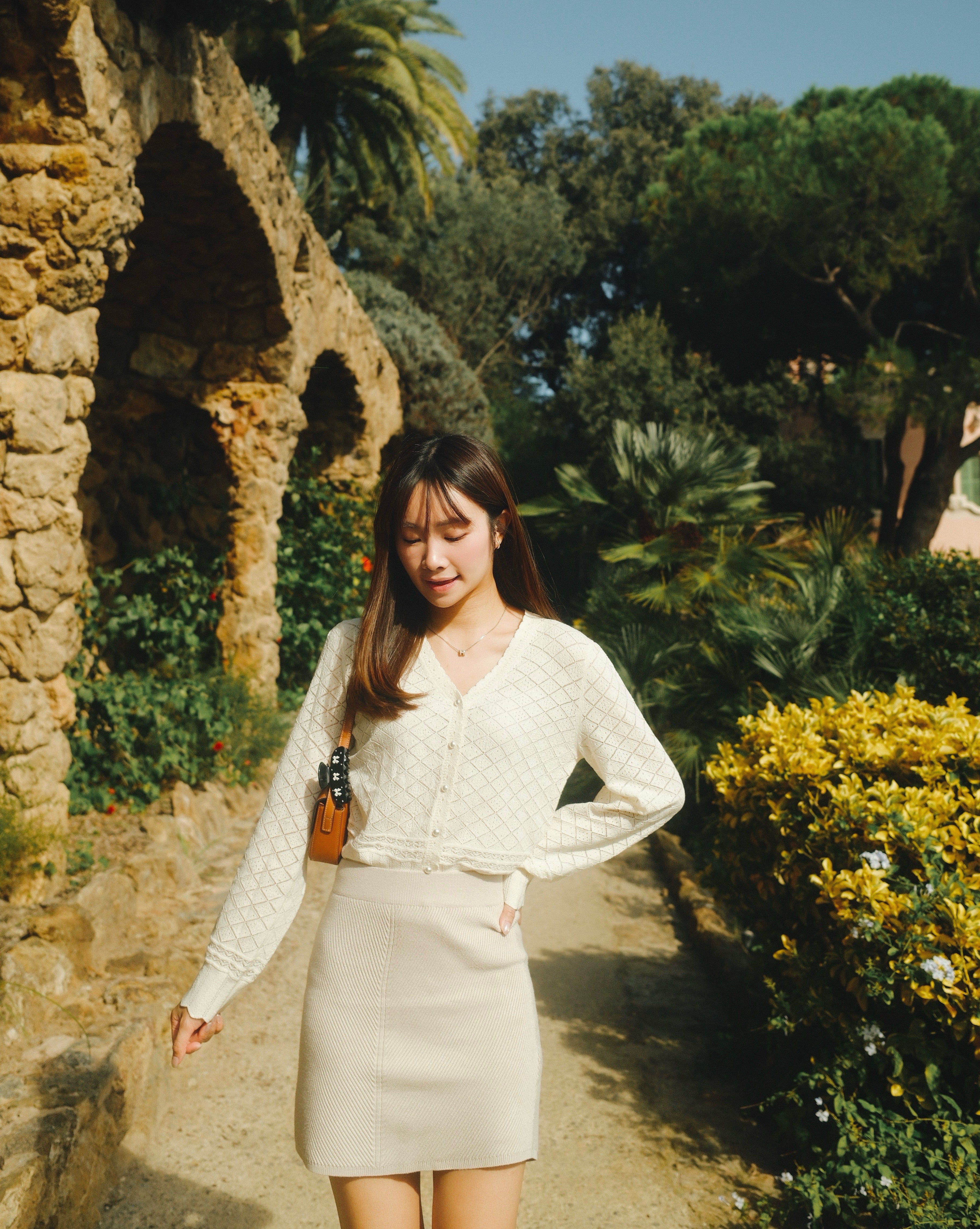 Raelyn V-Neck Texture Cardigan