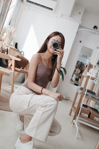 Girls Wide Leg Cargo Pants