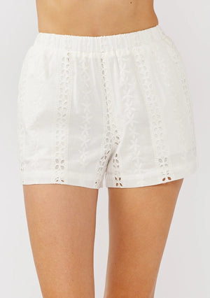 Beachfront Eyelet Shorts